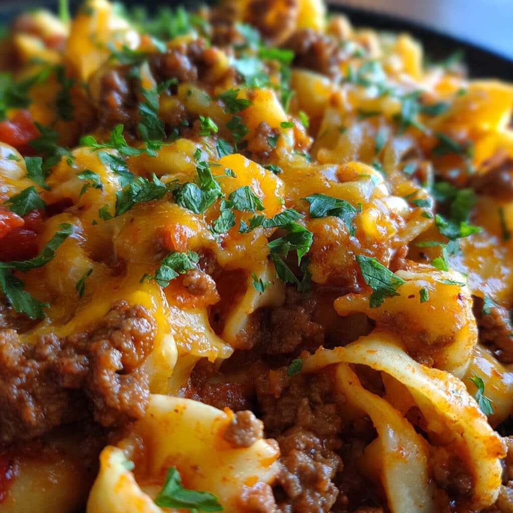 Easy Crockpot Taco Pasta – comfort food that makes itself while you go about your day