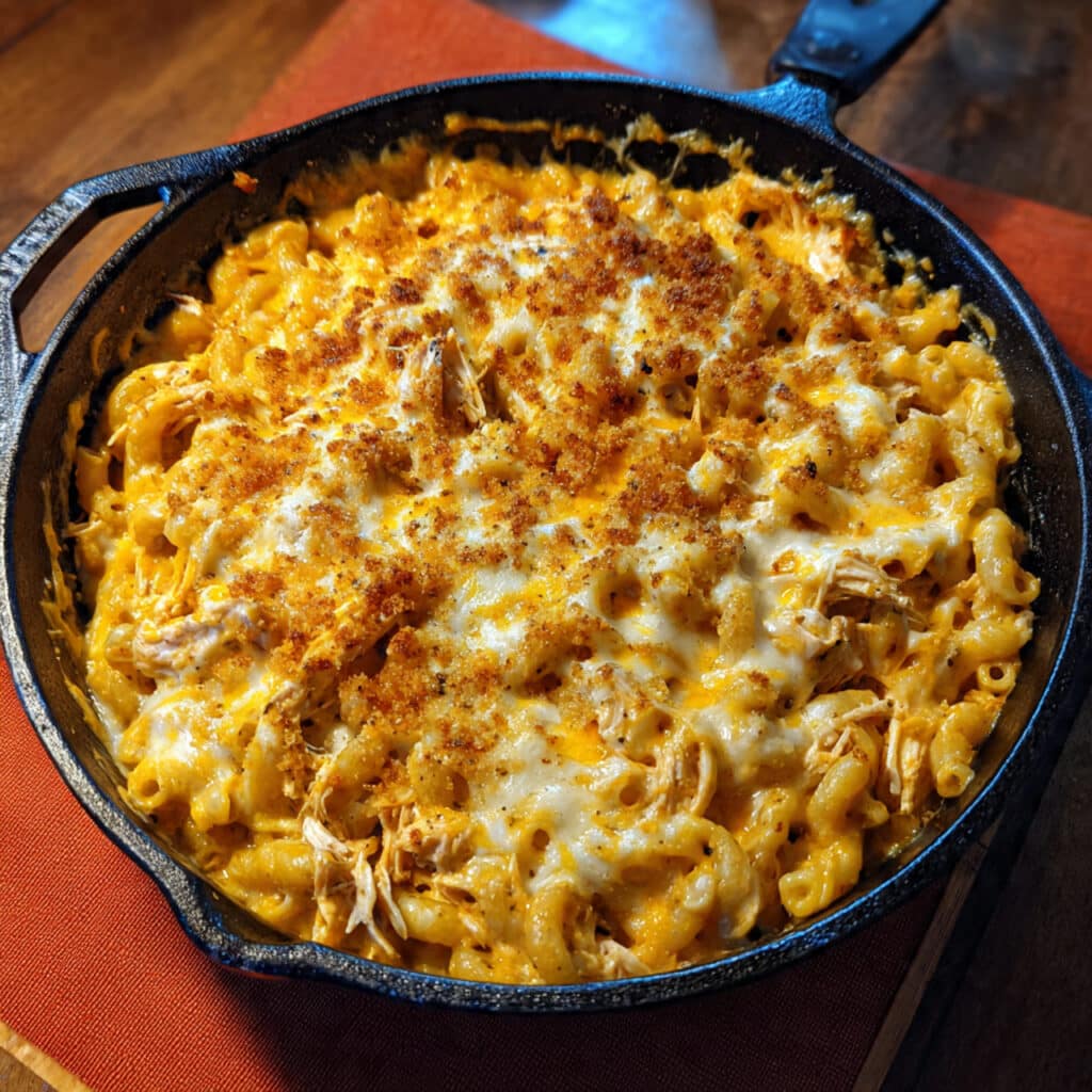 Creamy, spicy, and absolutely irresistible! This Buffalo Chicken Mac and Cheese combines two comfort food favorites into one incredible dish.
