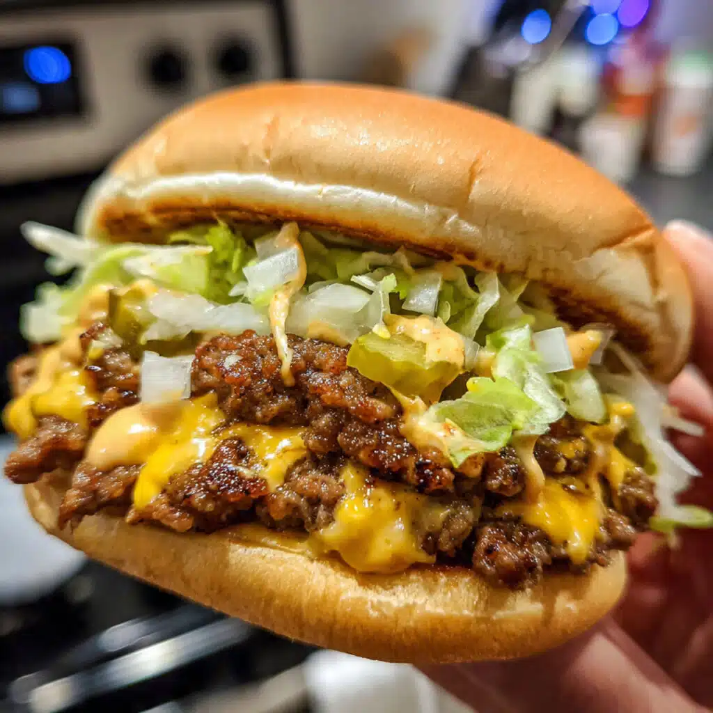 Homemade Big Mac Sliders that taste just like the iconic fast-food favorite! Perfect for parties, game day, or whenever you're craving that classic burger flavor