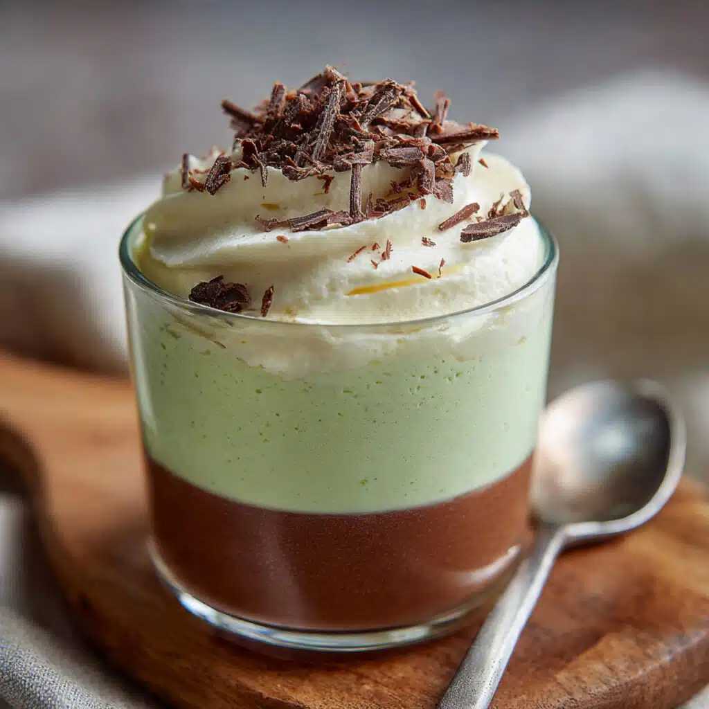 St. Patrick's Day Green Shake Pudding Cups are light, minty, and so easy to make! Perfect for celebrating with a no-bake dessert