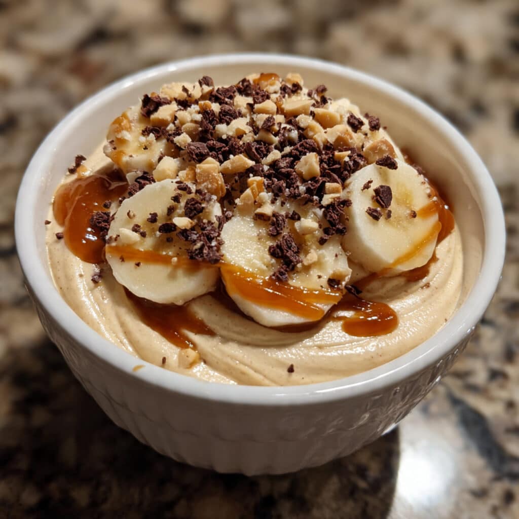 Cottage Cheese Peanut Butter Mousse is silky smooth, protein-packed, and tastes like peanut butter cheesecake! Ready in 5 minutes with just a blender.