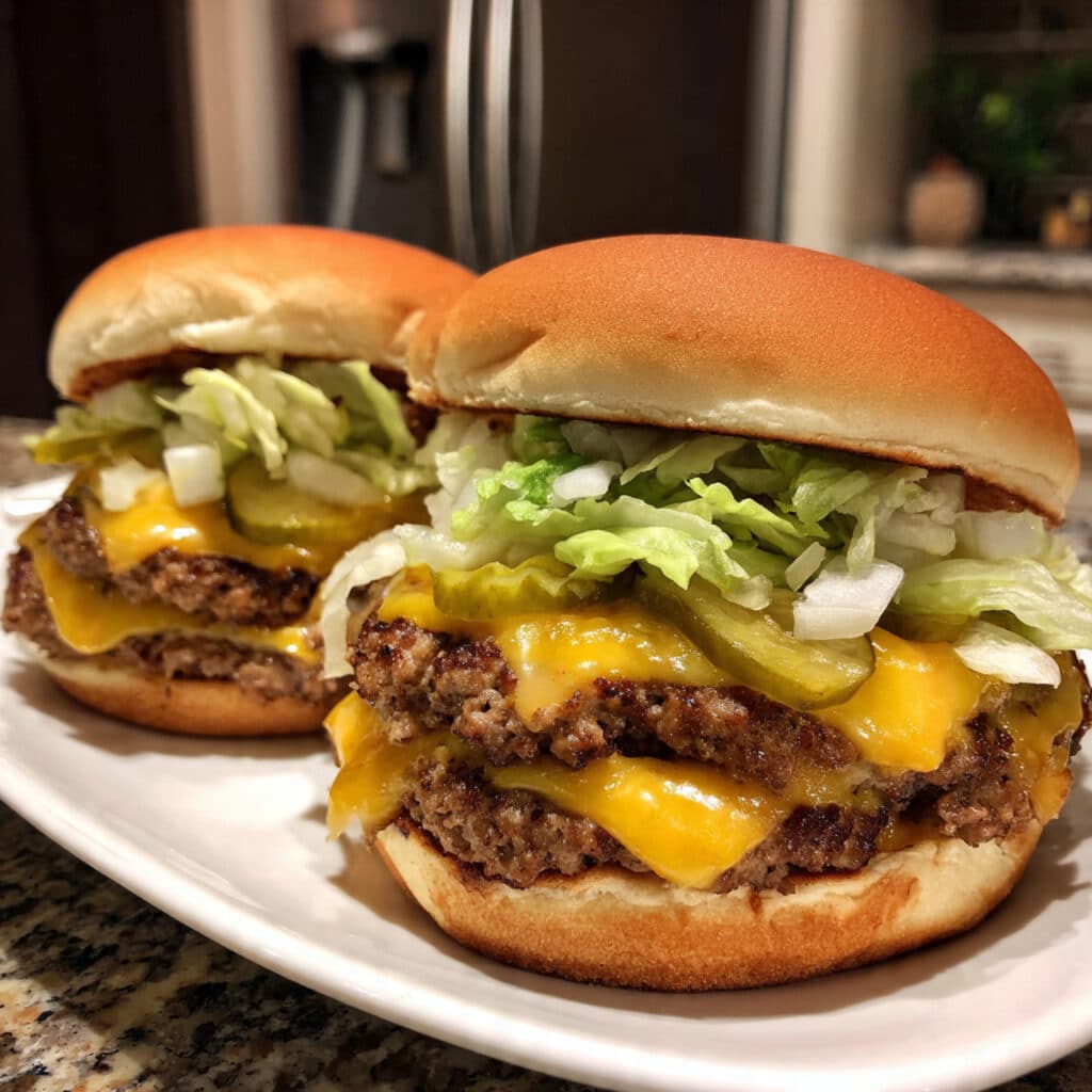 Homemade Big Mac Sliders that taste just like the iconic fast-food favorite! Perfect for parties, game day, or whenever you're craving that classic burger flavor