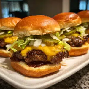 Homemade Big Mac Sliders that taste just like the iconic fast-food favorite! Perfect for parties, game day, or whenever you're craving that classic burger flavor