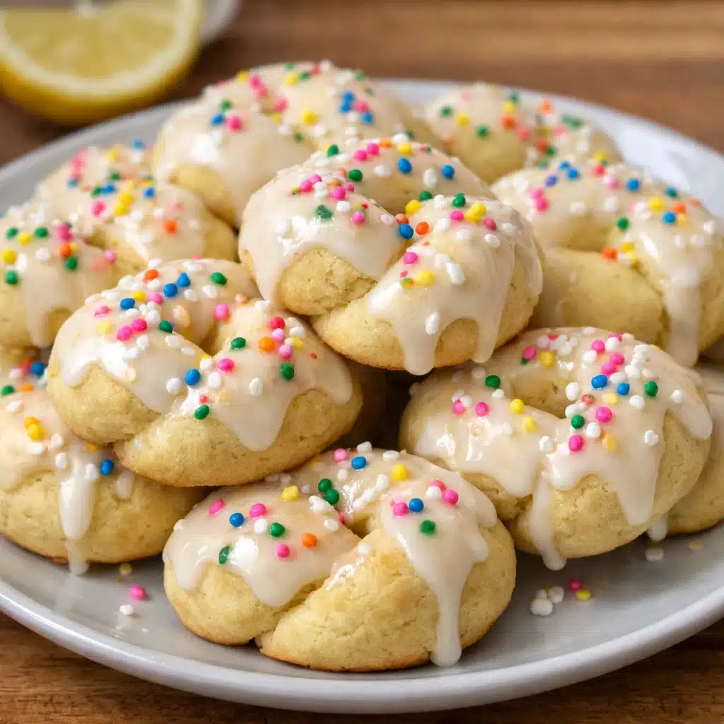 These Italian Easter Cookies (Uncinetti) are soft, lemon-kissed, and beautifully glazed—a tender tradition perfect for spring celebrations!