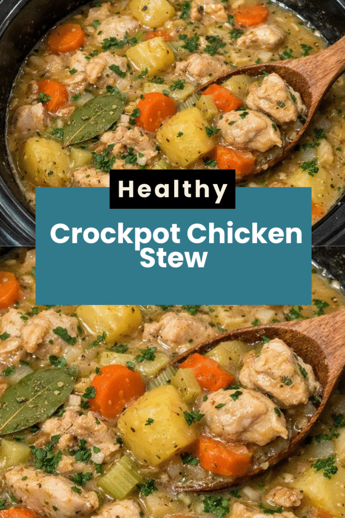 Slow Cooker Chicken Stew 5 Copy of pinterest template 14