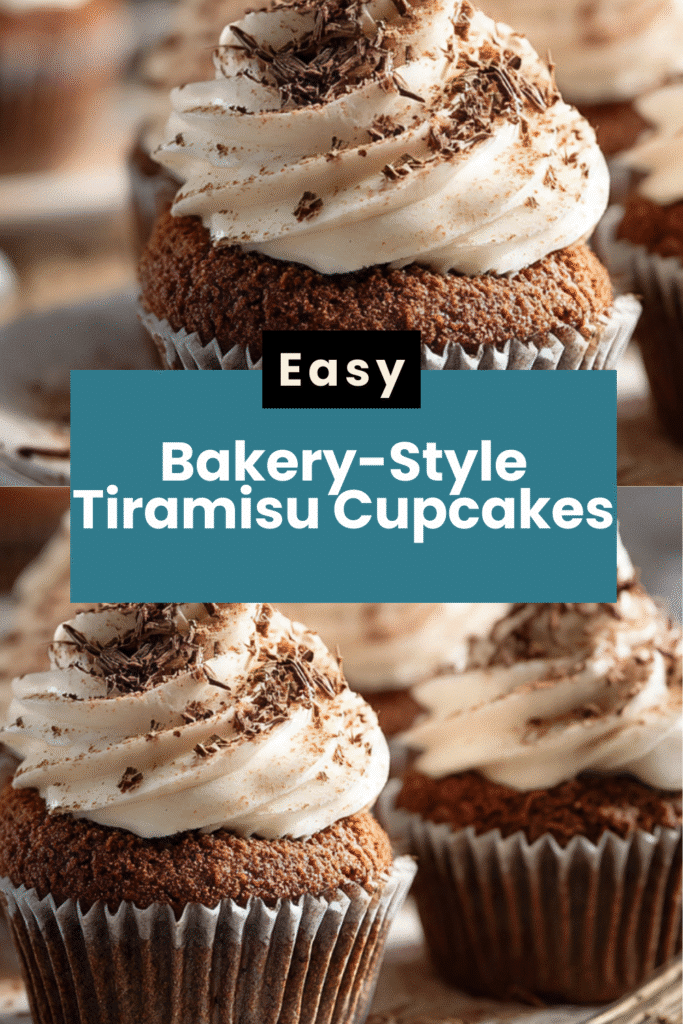 Chocolate Tiramisu Cupcakes 5 Chocolate Tiramisu Cupcakes