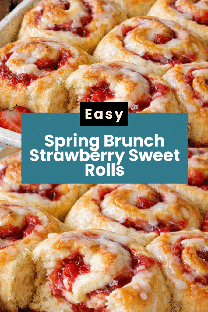 Strawberry Cheesecake Sweet Rolls 5 Strawberry Cheesecake Sweet Rolls