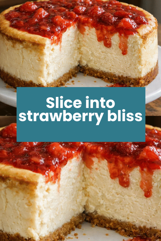 New York Strawberry Cheesecake Recipe 5 New York Strawberry Cheesecake