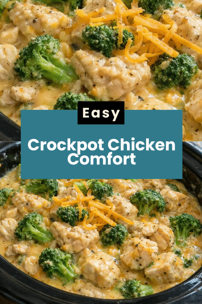 Crockpot Broccoli Cheddar Chicken 5 Crockpot Broccoli Cheddar Chicken