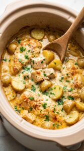 Garlic Parmesan Chicken Crockpot
