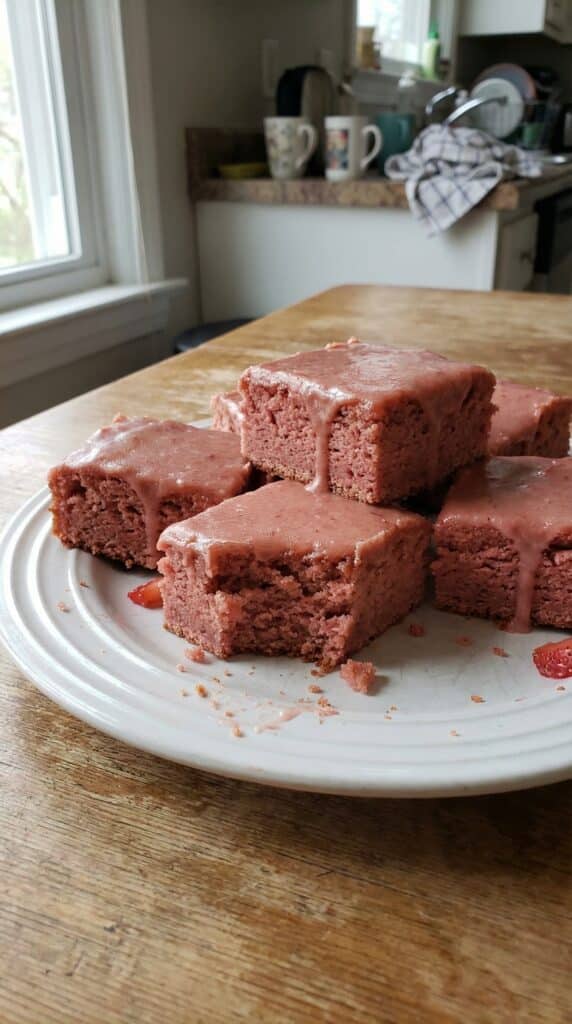 Strawberry Brownies