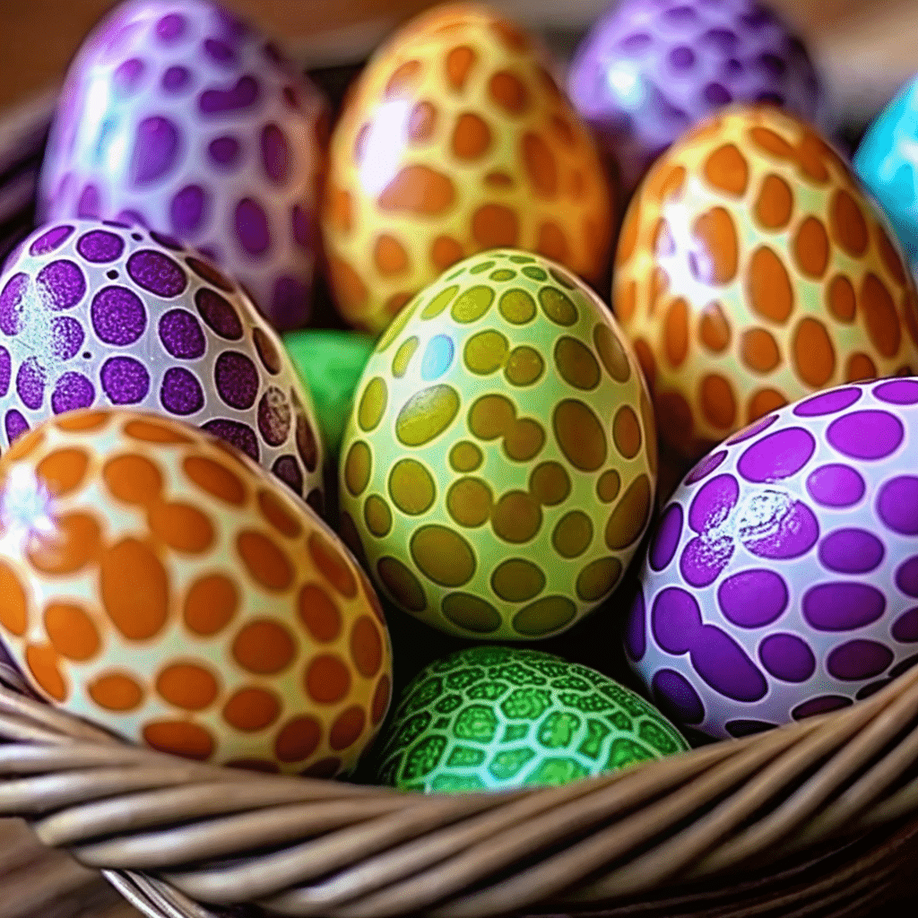 Baking Soda Dinosaur Eggs