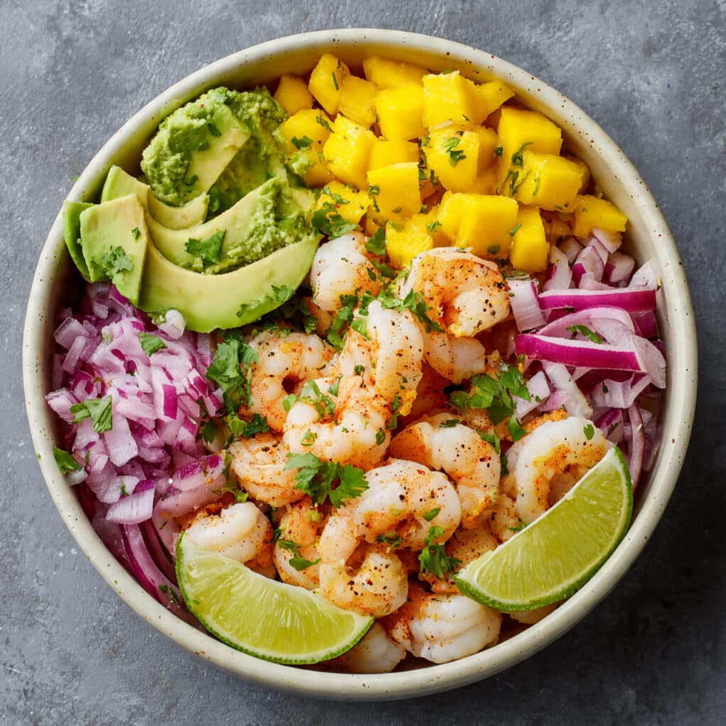 Mango Salsa Avocado Bowl