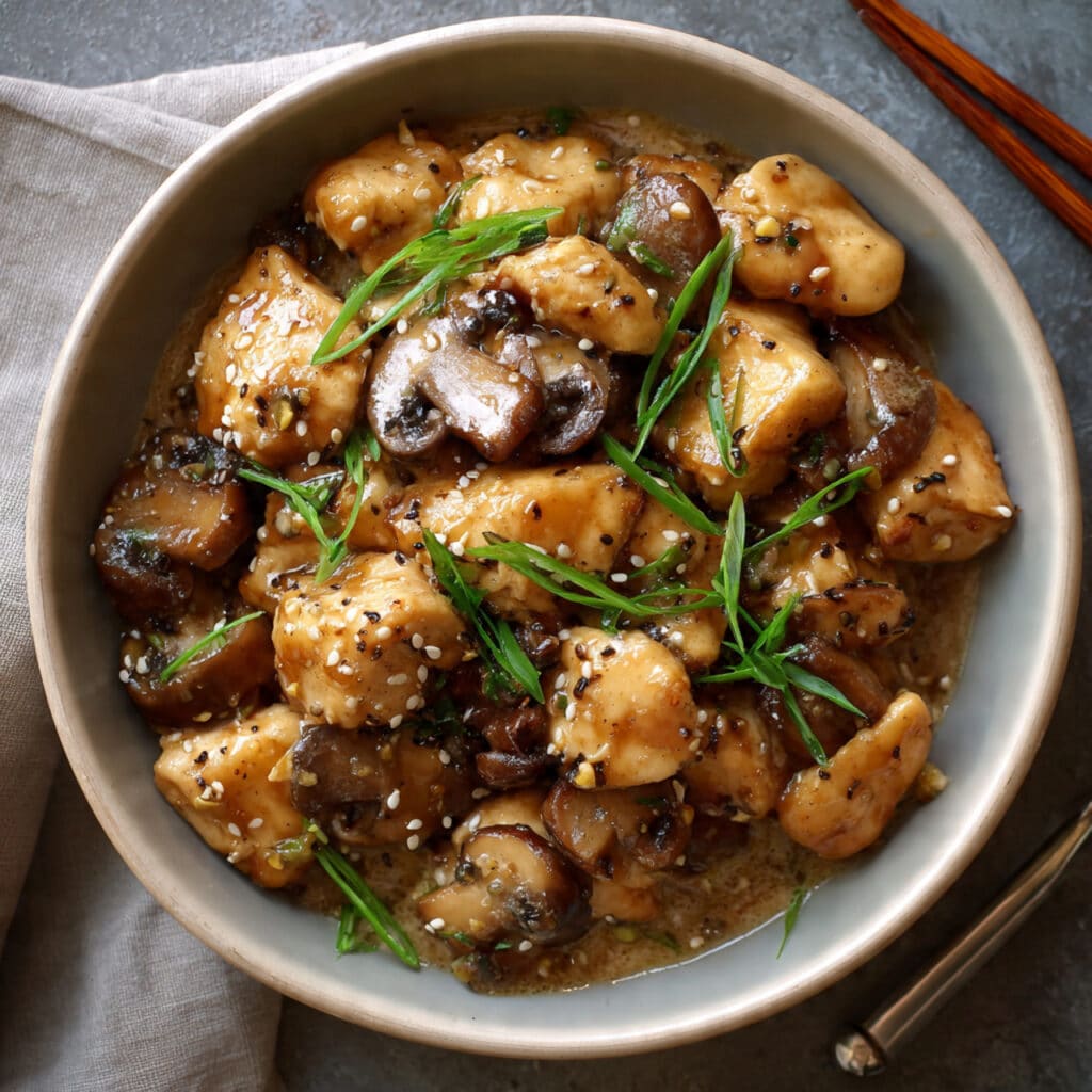 Panda Express Mushroom Chicken