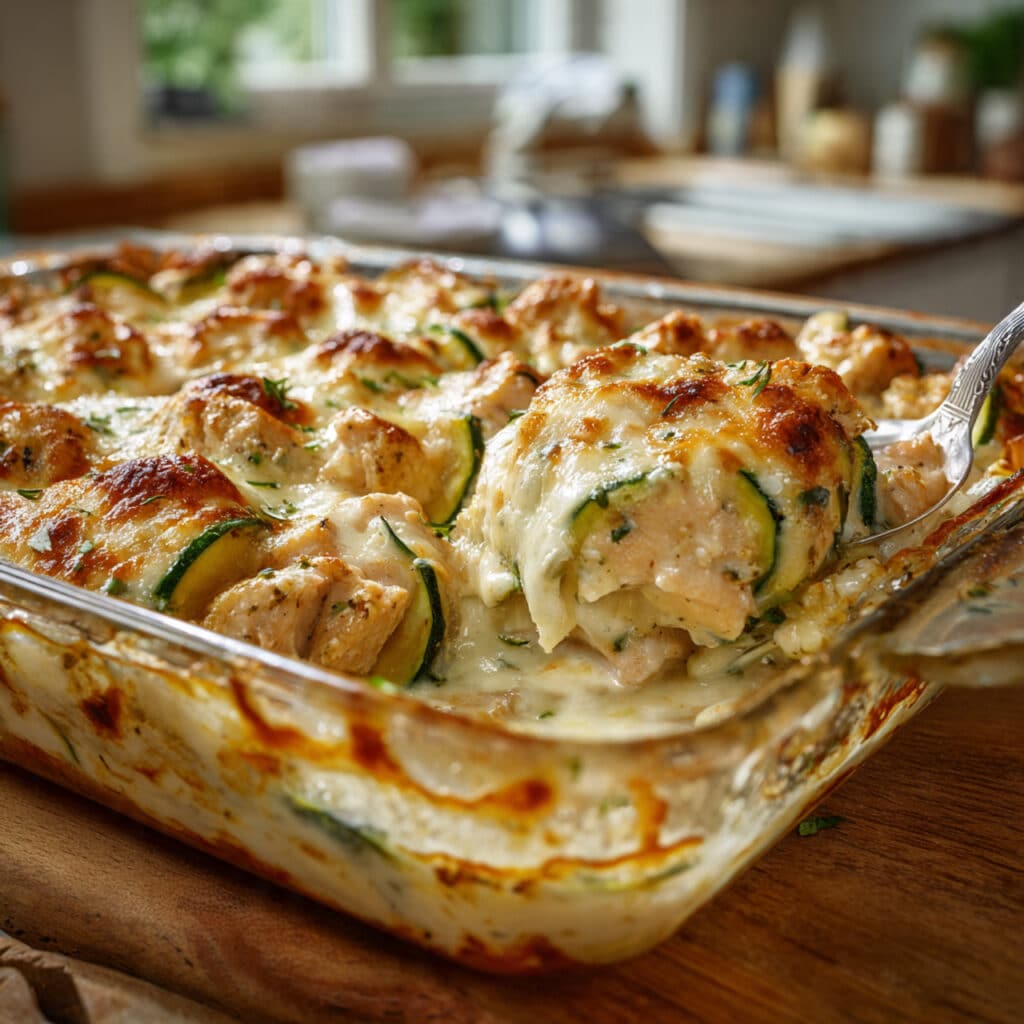 Chicken Zucchini Bake