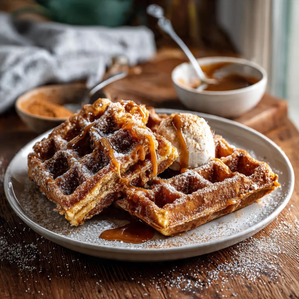 Churro Waffles