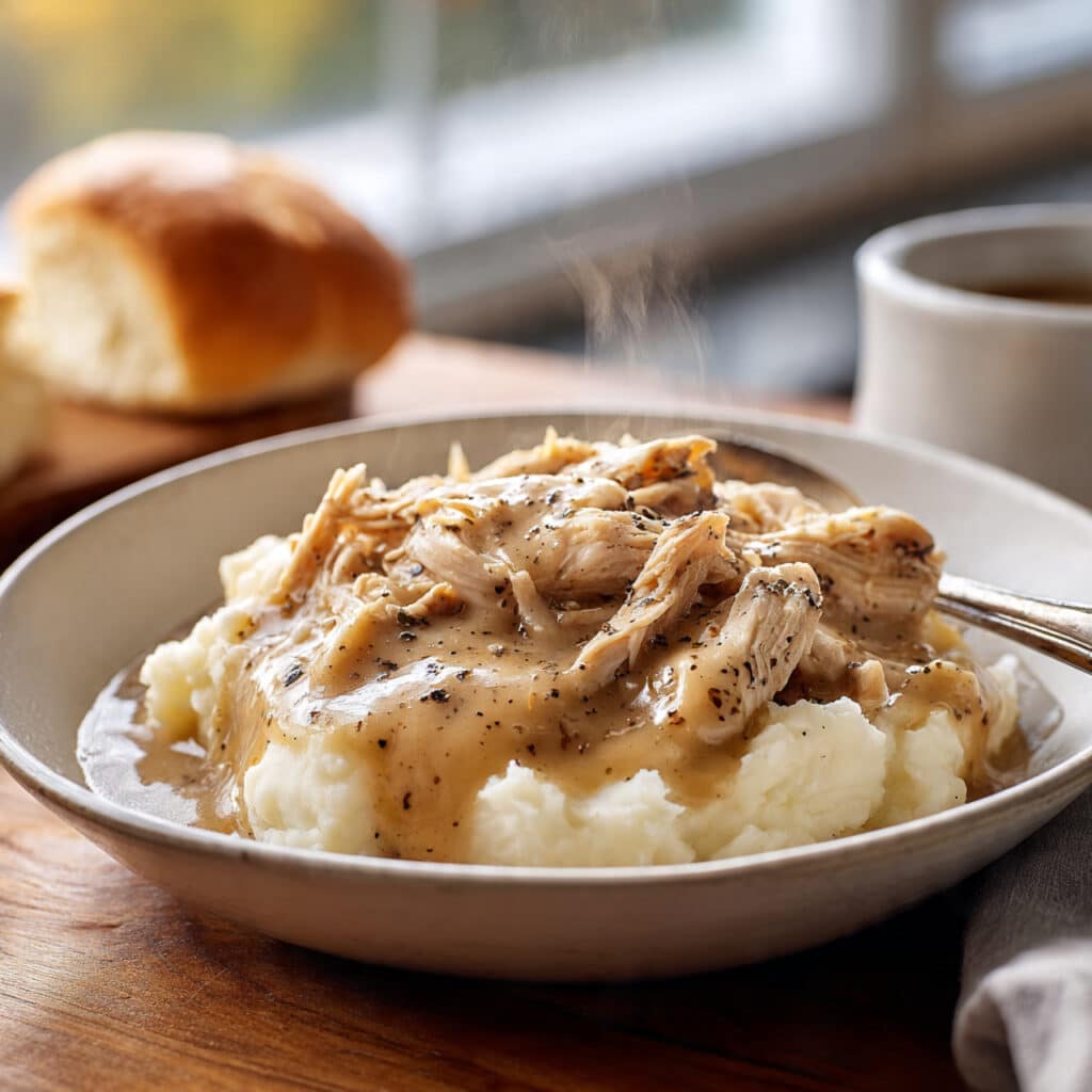 Crockpot Chicken and Gravy