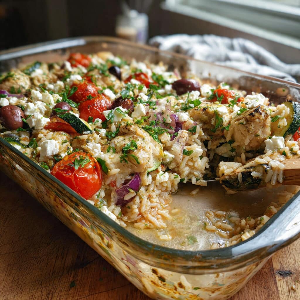 Greek Chicken Casserole