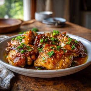 Honey Garlic Slow Cooker Chicken Thighs 11 Honey Garlic Slow Cooker Chicken Thighs