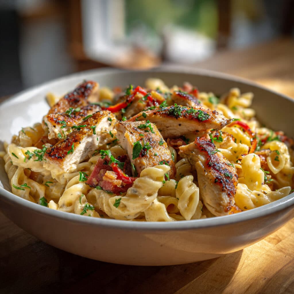 Honey Pepper Chicken Panini Pasta 6 Honey Pepper Chicken Panini Pasta