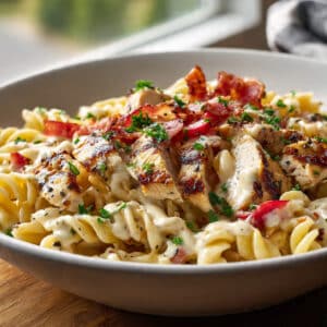 Honey Pepper Chicken Panini Pasta