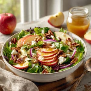 Honeycrisp Apple and Feta Salad
