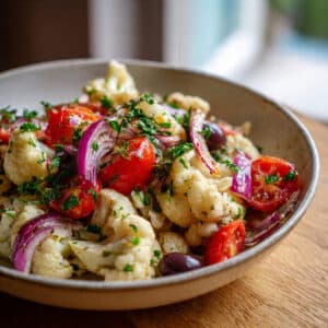 Mediterranean Marinated Cauliflower Salad 9 Mediterranean Marinated Cauliflower Salad