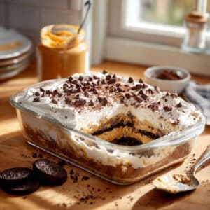 Peanut Butter Chocolate Lasagna