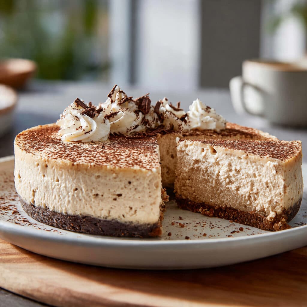 Tiramisu Cold Brew Coffee Cheesecake 6 Tiramisu Cold Brew Coffee Cheesecake