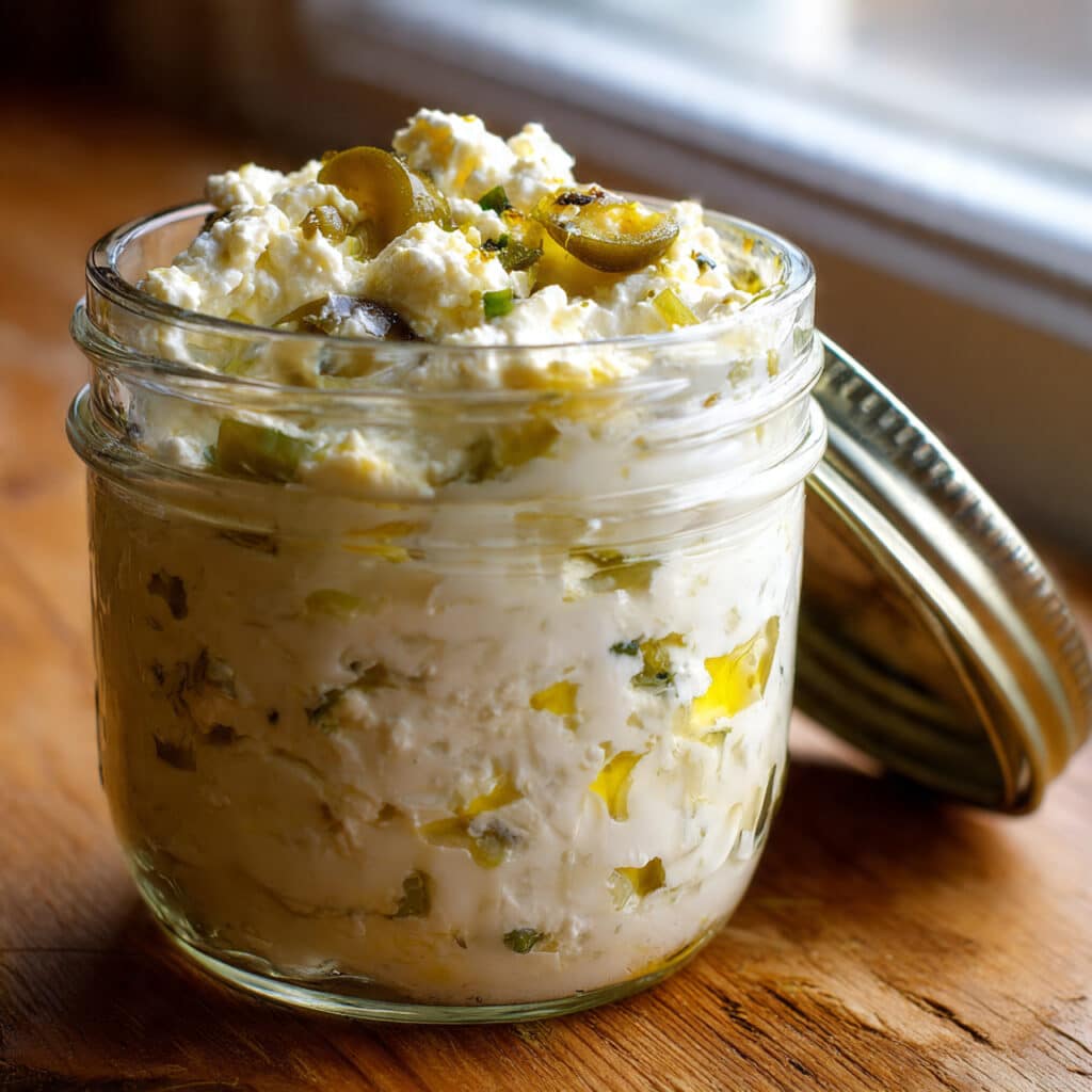 Feta and Green Olive Spread