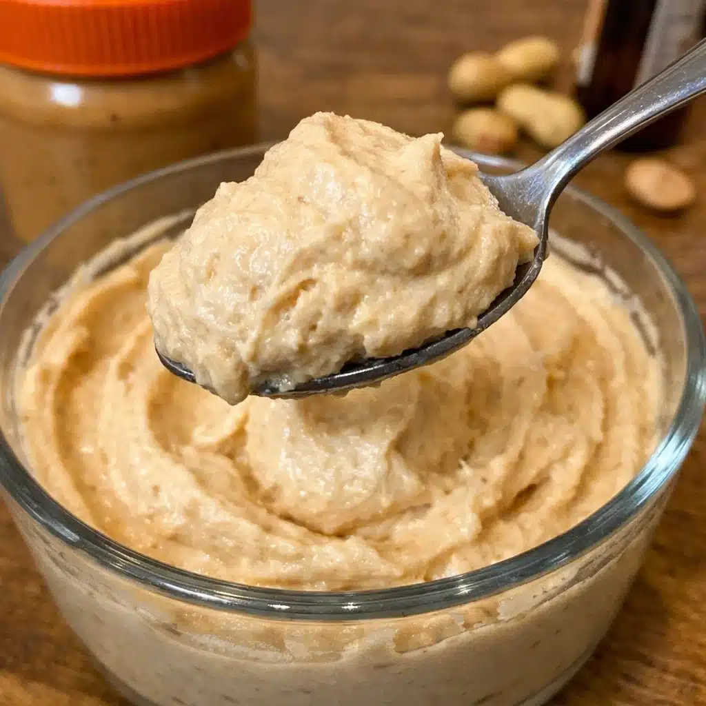 Peanut Butter Mousse Filling is light, dreamy, and tastes like pure comfort — perfect for cakes, cupcakes, or parfaits