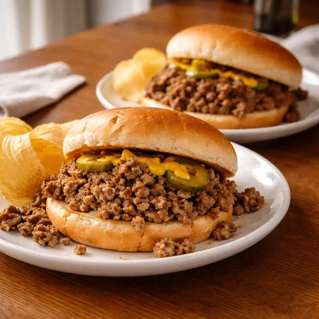 Loose Meat Tavern Sandwiches