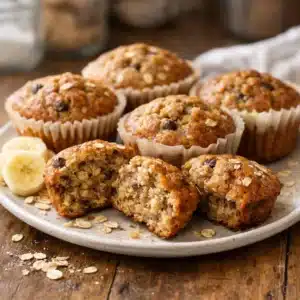 Banana Protein Muffins (Paleo) 10 Banana Protein Muffins