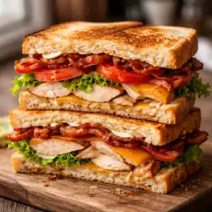 Loaded Chicken Club Sandwich 11 Chicken Club Sandwich