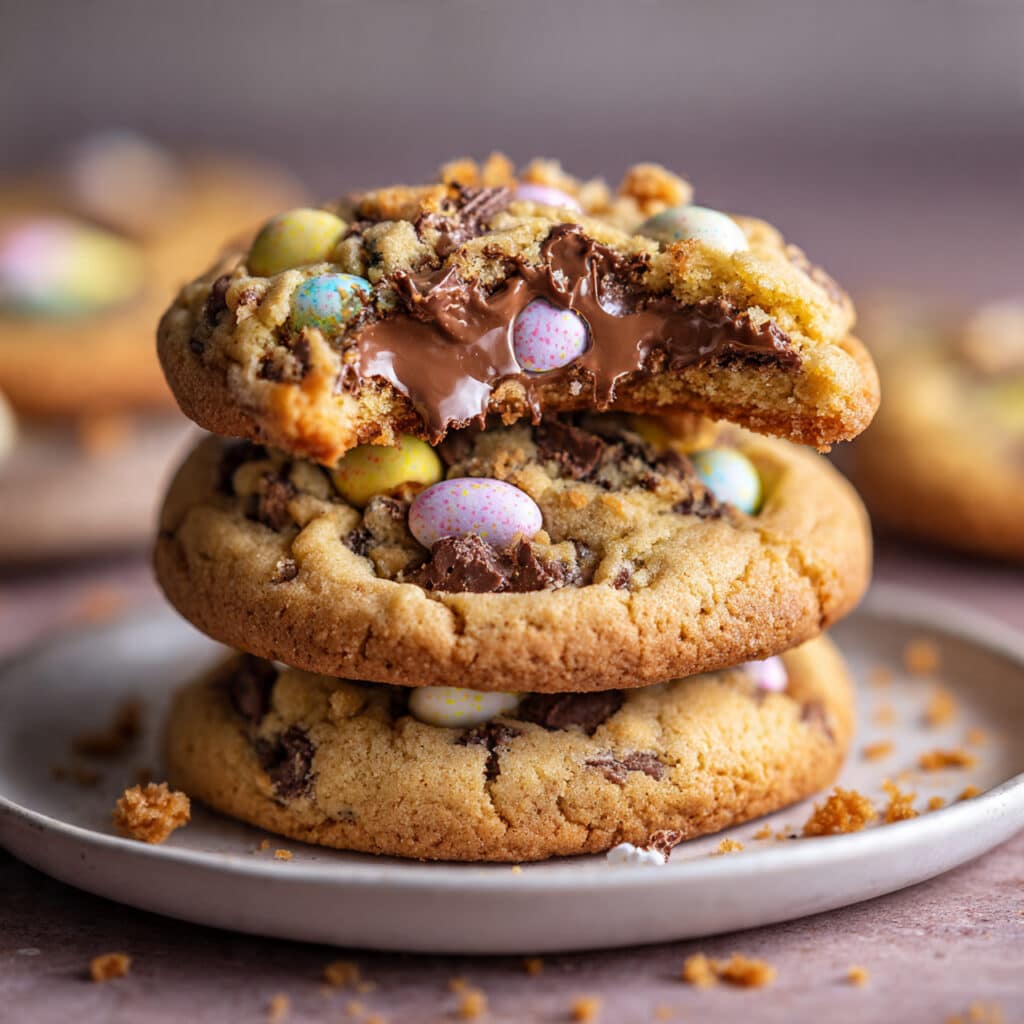 Cadbury Egg Cookies