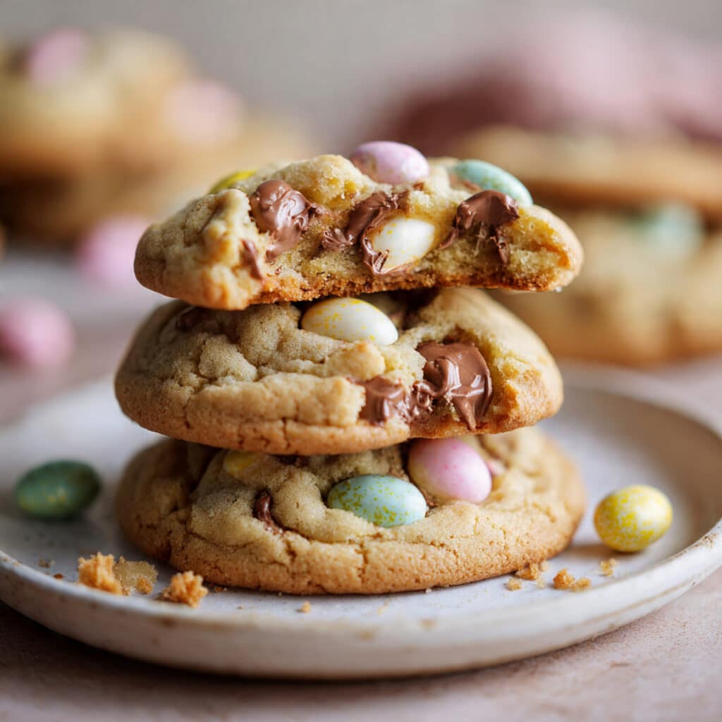 Cadbury Egg Cookies
