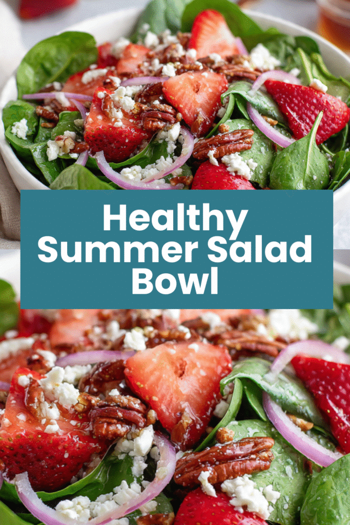 Strawberry Spinach Salad 5 Strawberry Spinach Salad