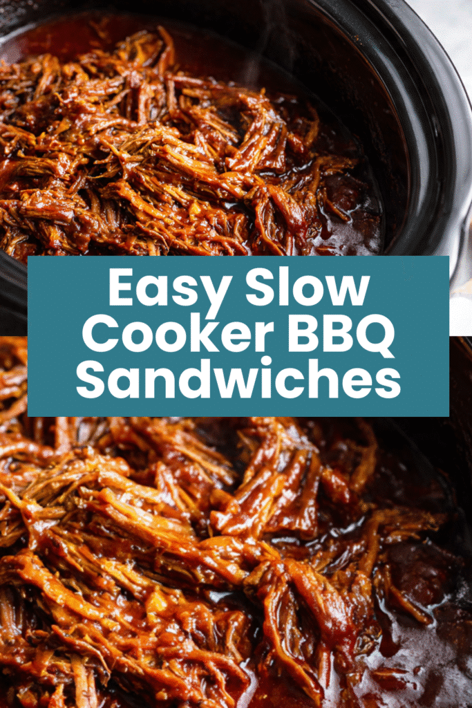 Slow Cooker BBQ Beef 4 Slow Cooker BBQ Beef