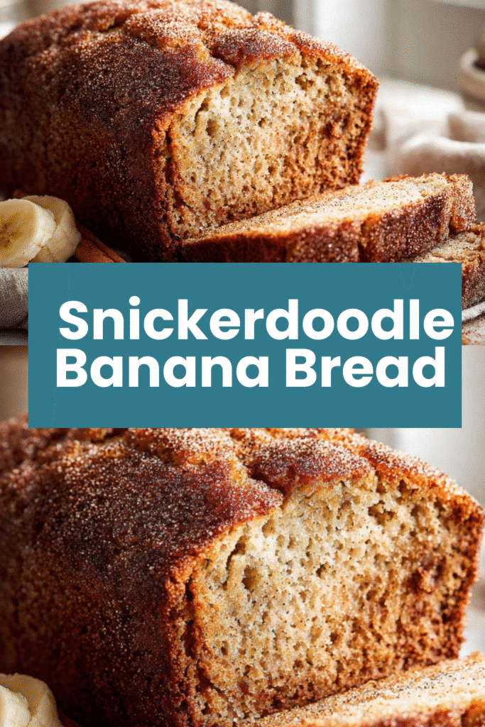 Snickerdoodle Banana Bread