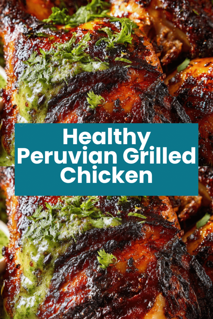 Peruvian Grilled Chicken with Creamy Green Sauce 5 Peruvian Grilled Chicken with Creamy Green Sauce