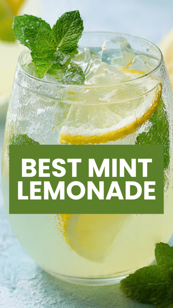 Refreshing Mint Lemonade 5 BEST MINT LEMONADE