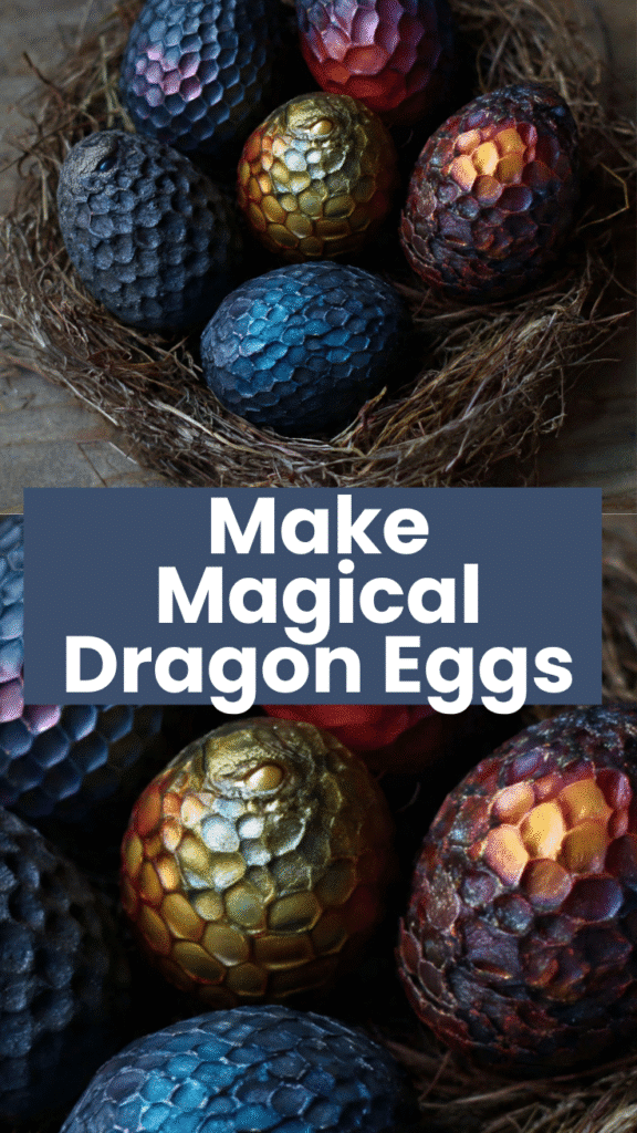 DIY Dragon Eggs – Magical Fantasy Craft for Kids 5 Dragon Eggs