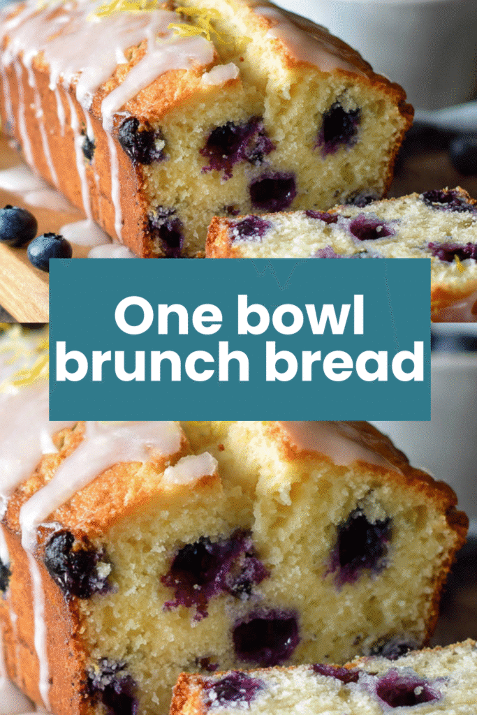 Lemon Blueberry Bread 5 Lemon Blueberry Bread