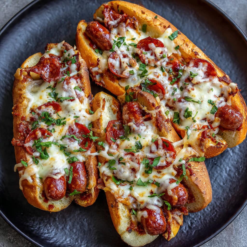 Air Fryer Pizza Dogs