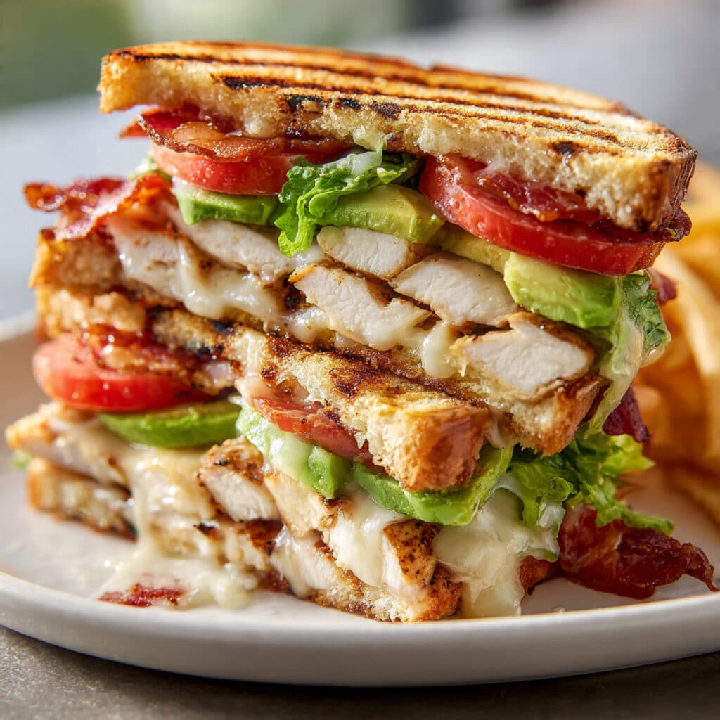 Bacon Grilled Chicken Avocado Sandwich 8 Bacon Grilled Chicken Avocado Sandwich