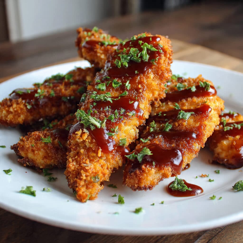 Baked BBQ Chicken Tenders