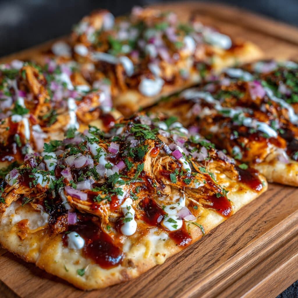 BBQ Chicken Flatbread