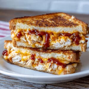 BBQ Chicken Grilled Cheese