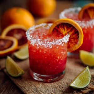 Blood Orange Coconut Margarita