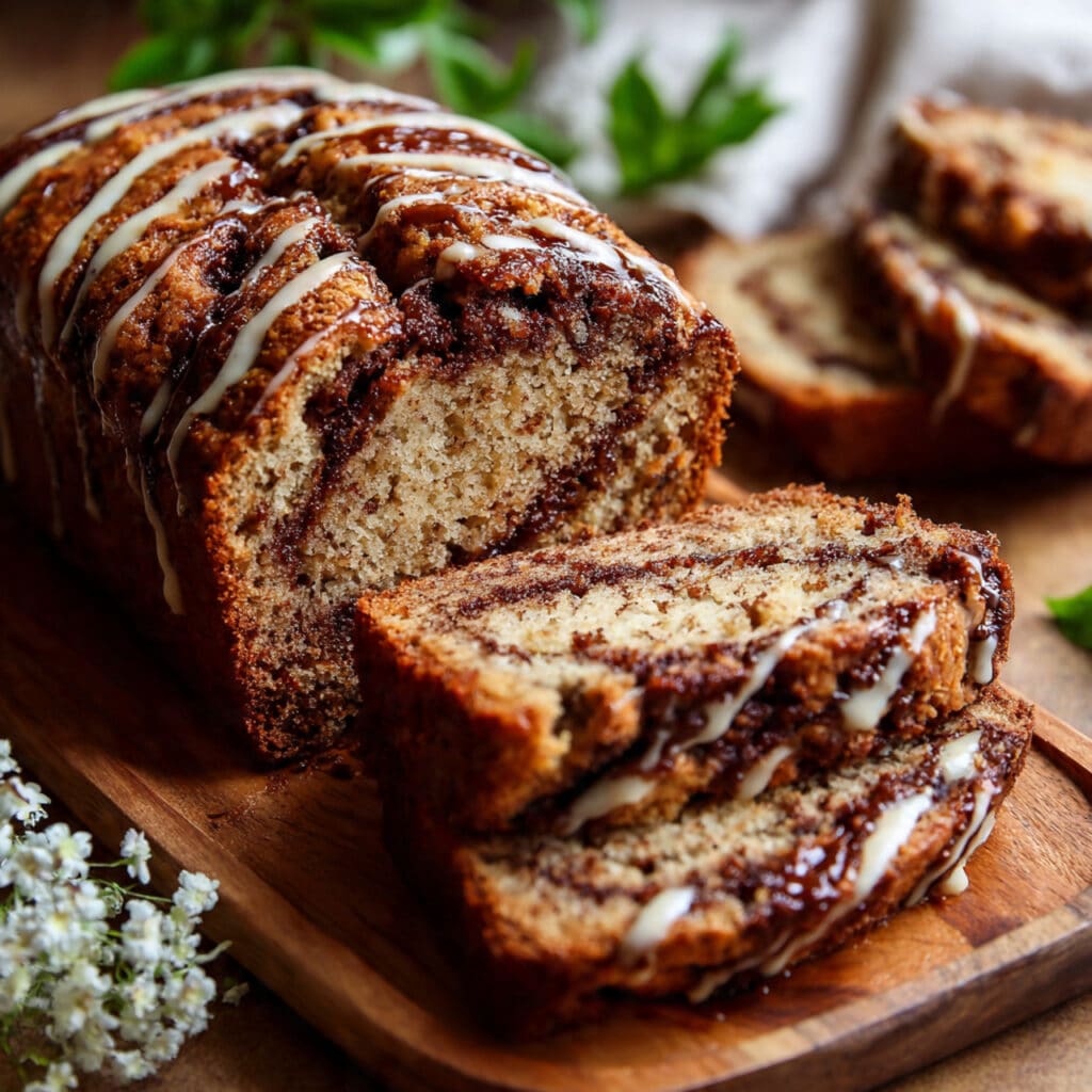Cinnamon Swirl Banana Bread